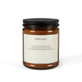 Psalms 16:11 Scripture Scented Soy Candle - Amber Jar