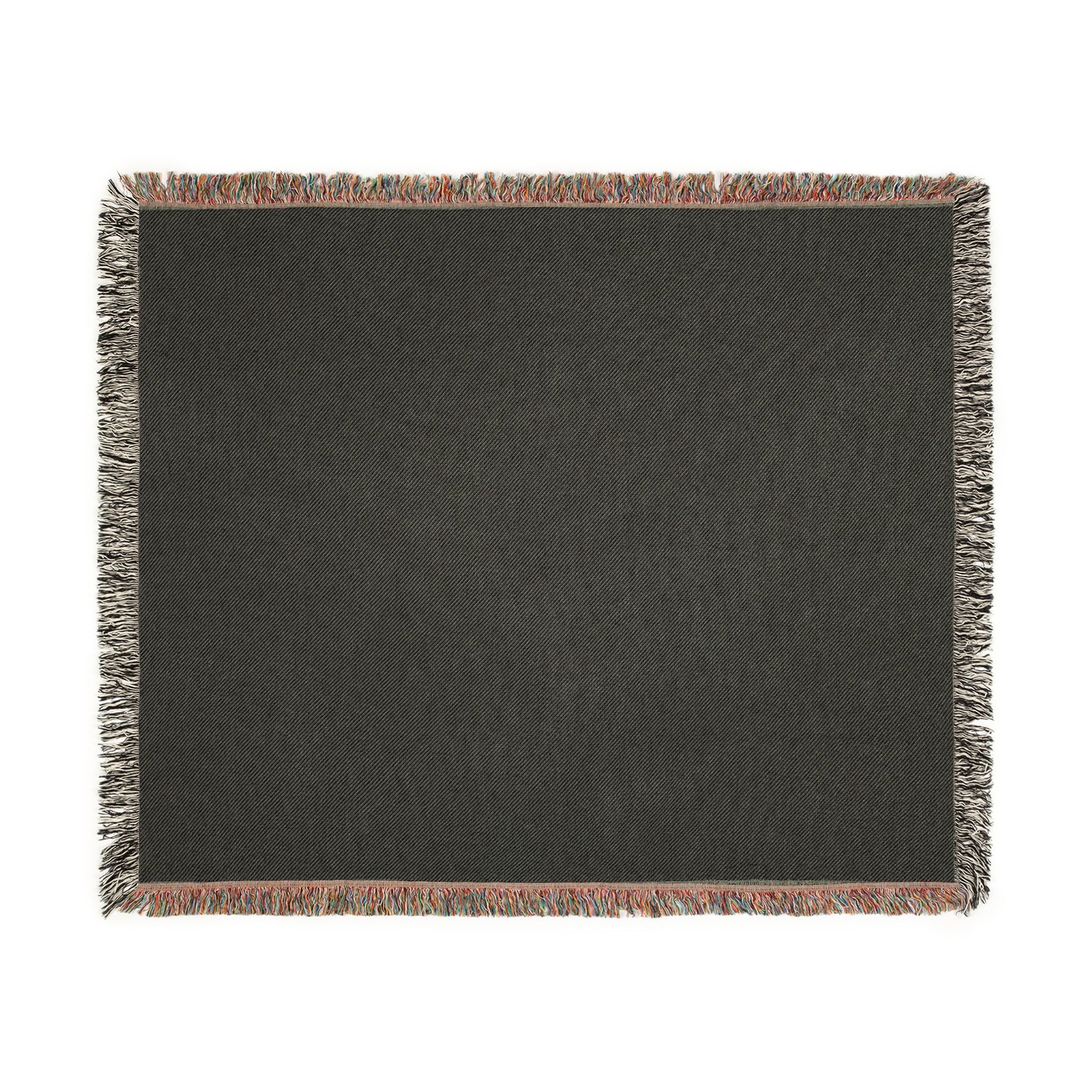 Cream Woven Throw Blanket with Fringe — Cozy Neutral Accent for Living Room, Bedroom & Outdoor Use