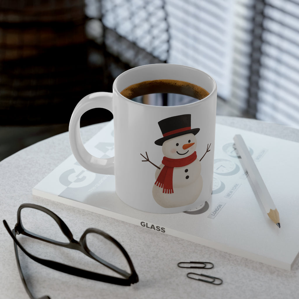Psalm 51:7 Whiter than snow Cozy Snowman Jumbo Mug-20oz