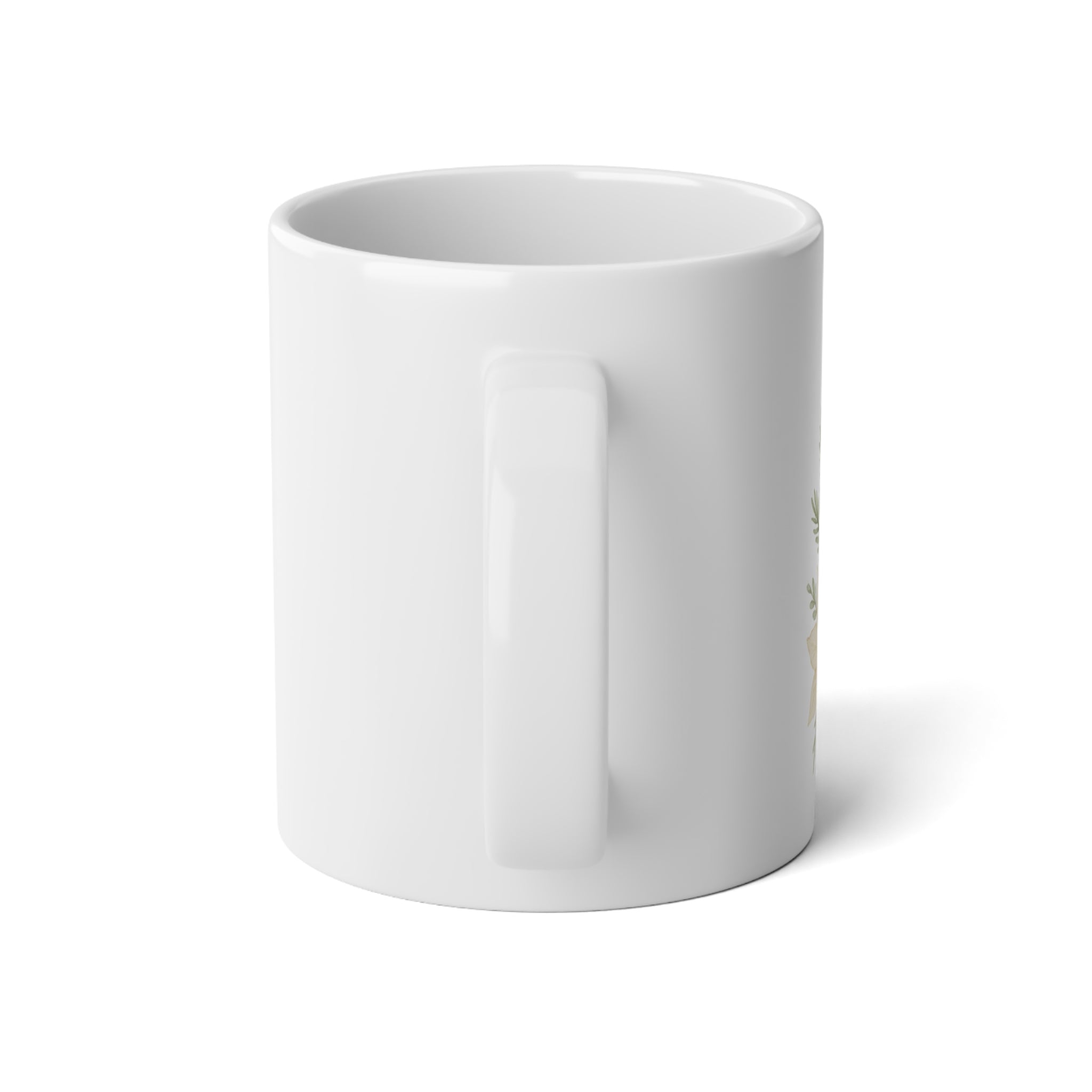 Psalm 27:1 The Lord is my light Christmas candle Jumbo Mug-20oz
