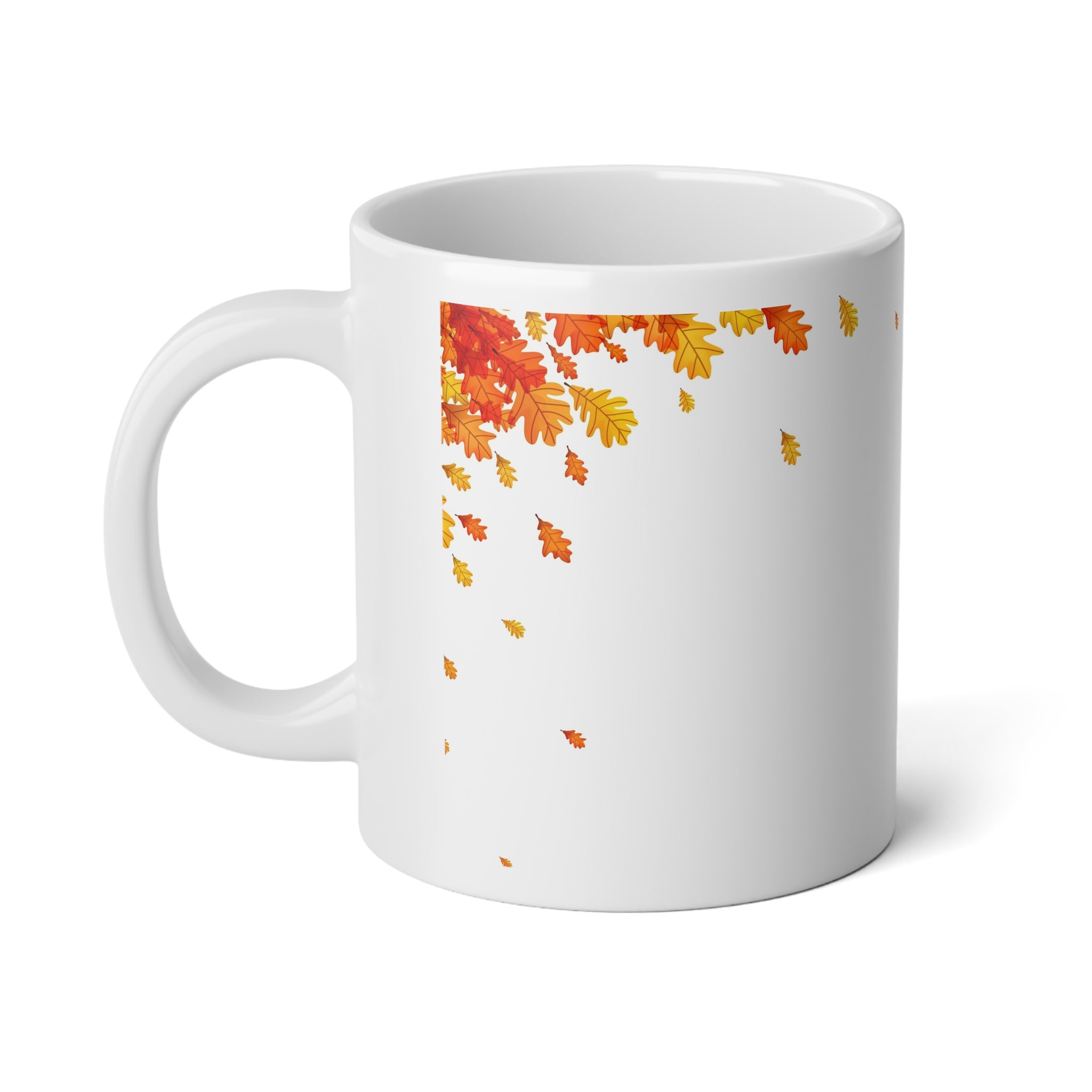 Psalm 100:4 Enter his gates with thanksgiving harvest Jumbo Mug-20oz