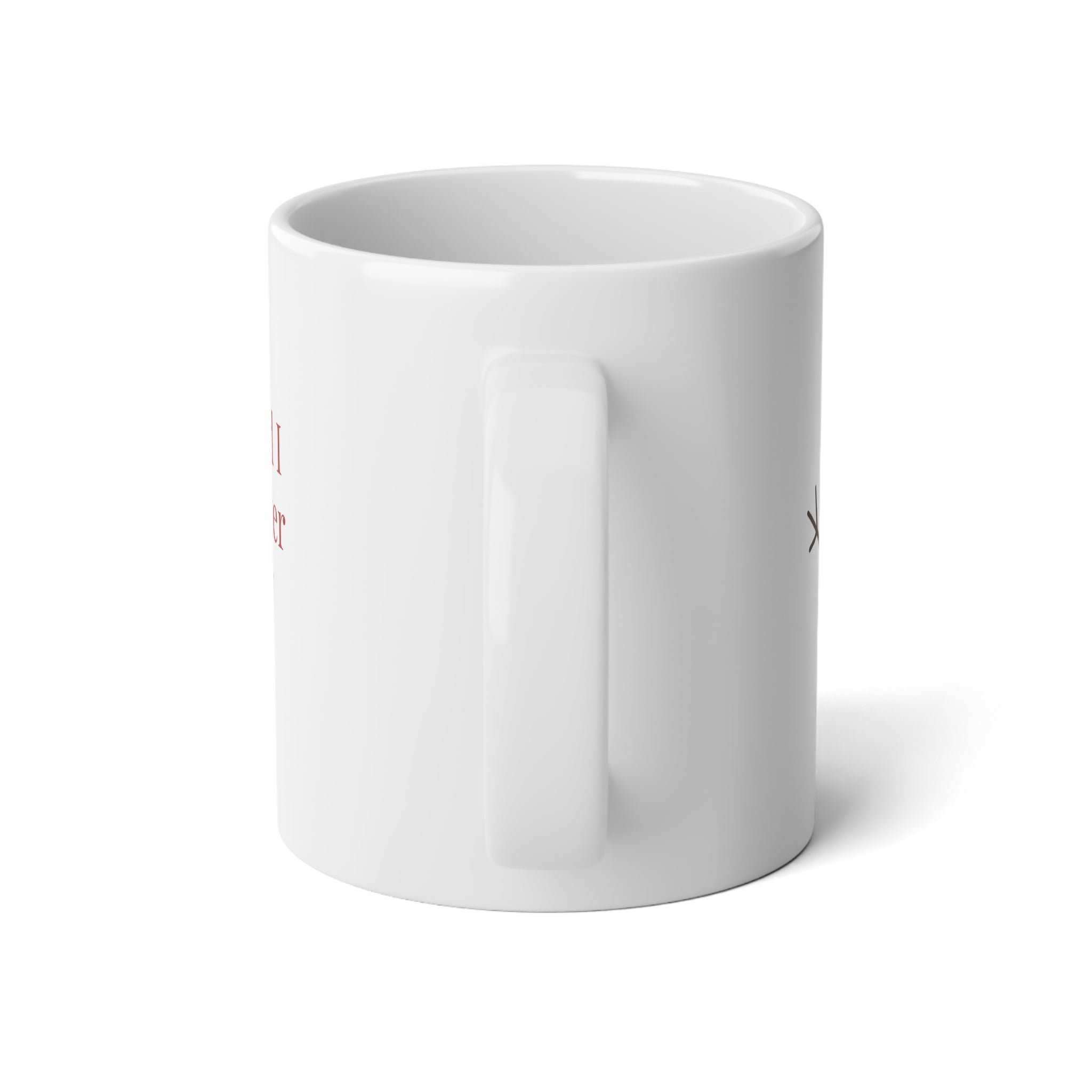 Psalm 51:7 Whiter than snow Cozy Snowman Jumbo Mug-20oz
