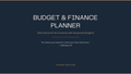 Budget & Finance Planner Men's Edition-Instant PDF Download