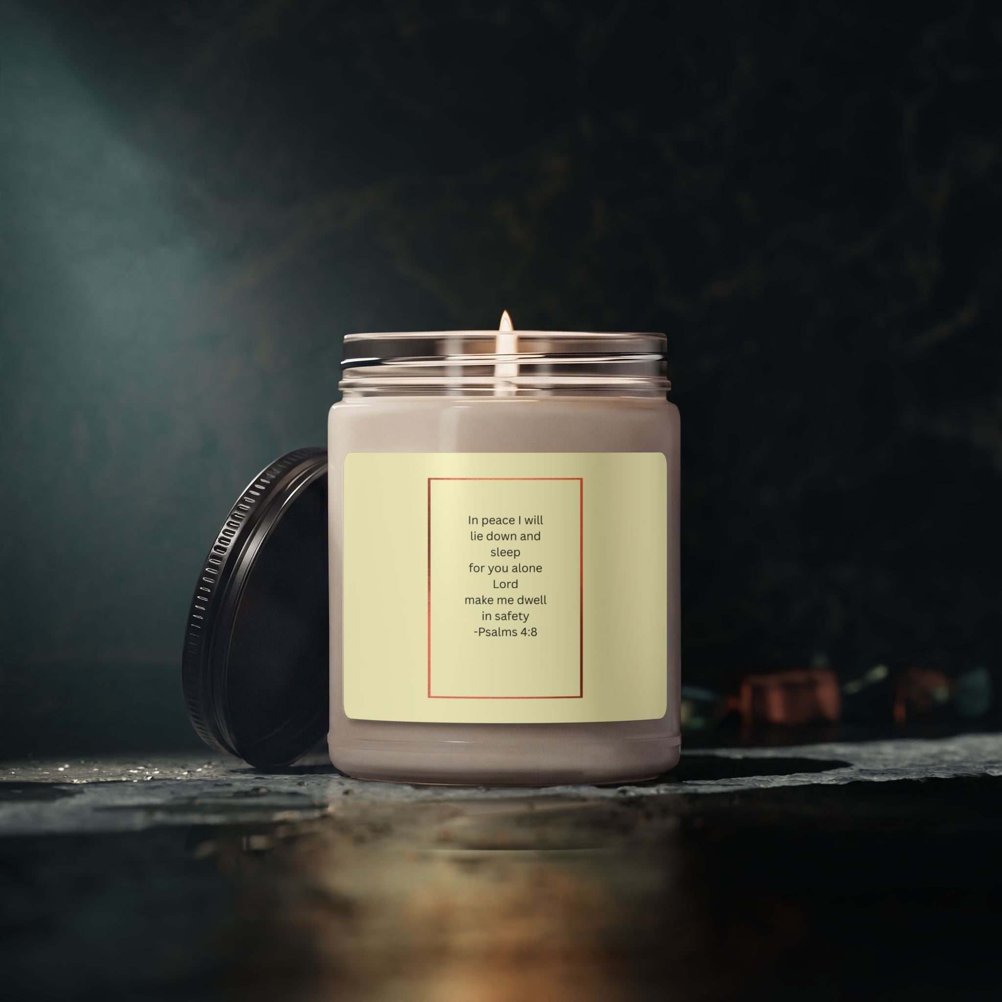 Scripture Verse Candle | Scented Soy Candle 9oz