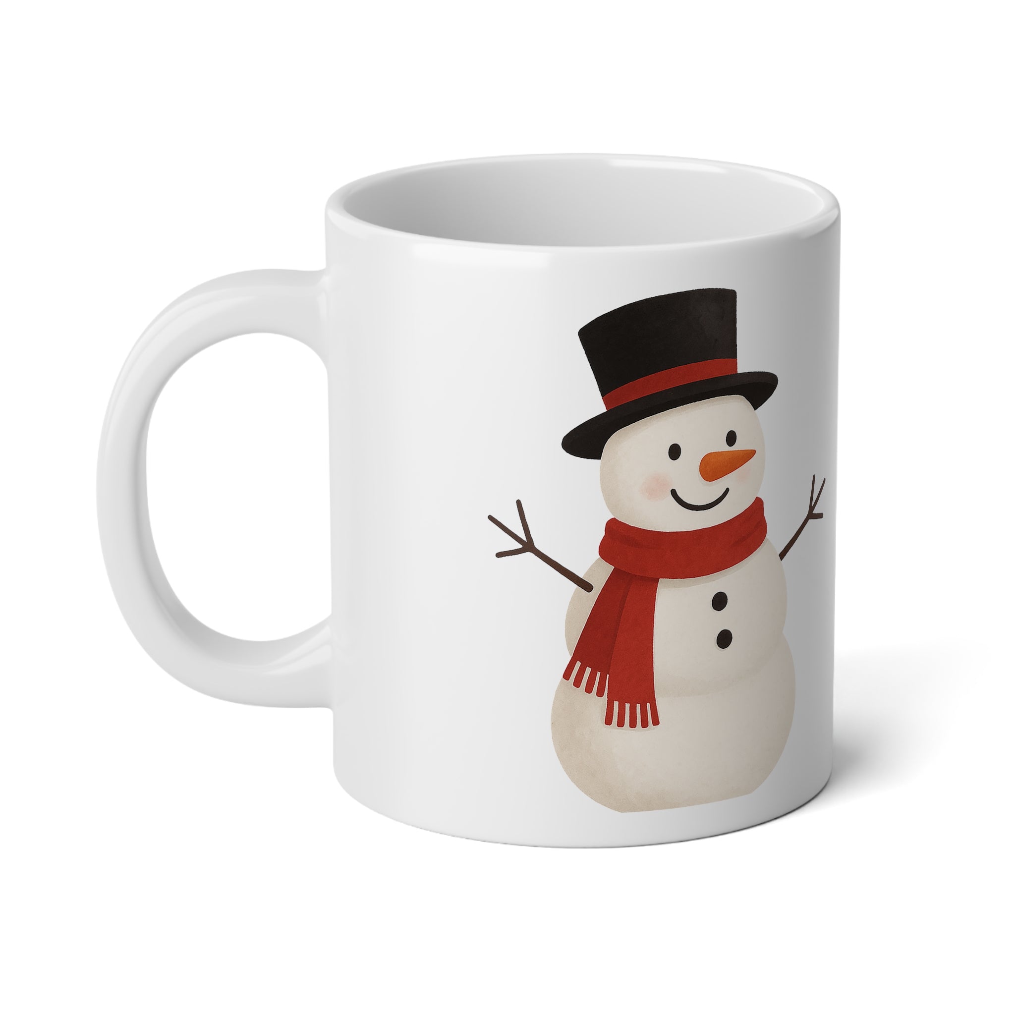 Psalm 51:7 Whiter than snow Cozy Snowman Jumbo Mug-20oz