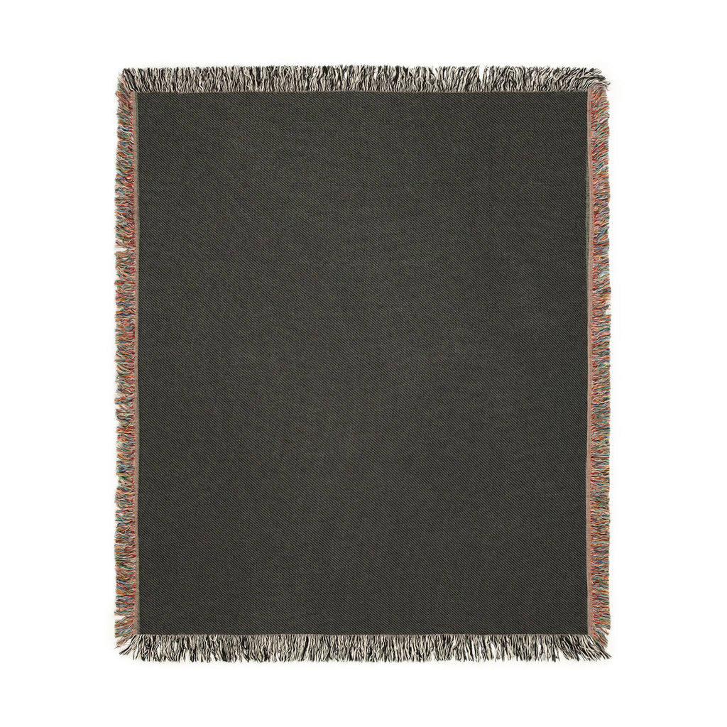 Cream Woven Throw Blanket with Fringe — Cozy Neutral Accent for Living Room, Bedroom & Outdoor Use