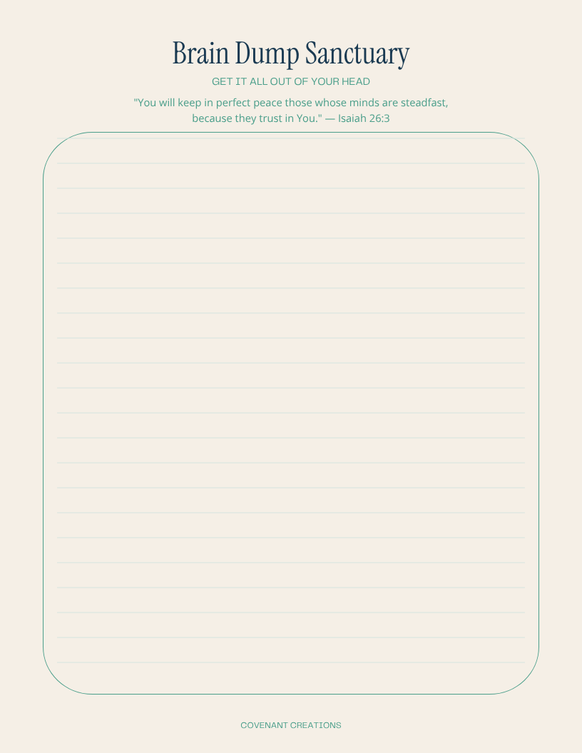 ADHD Digital Planner: Mindful & Anchored
