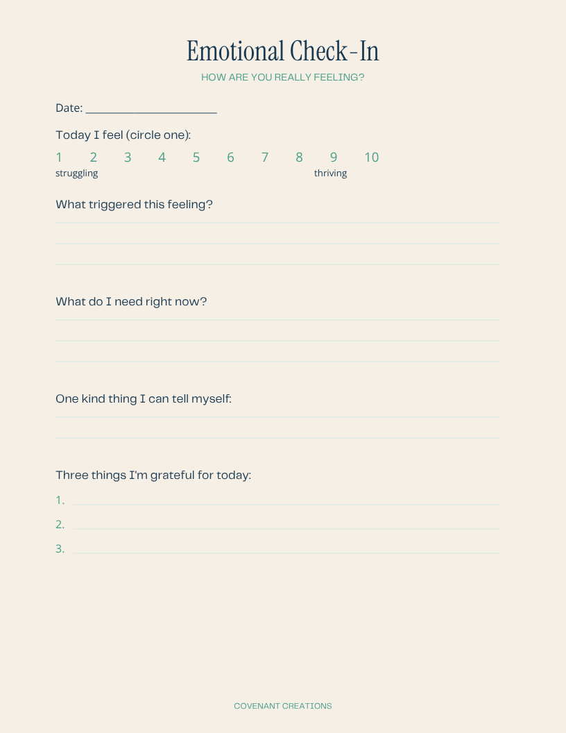 ADHD Digital Planner: Mindful & Anchored