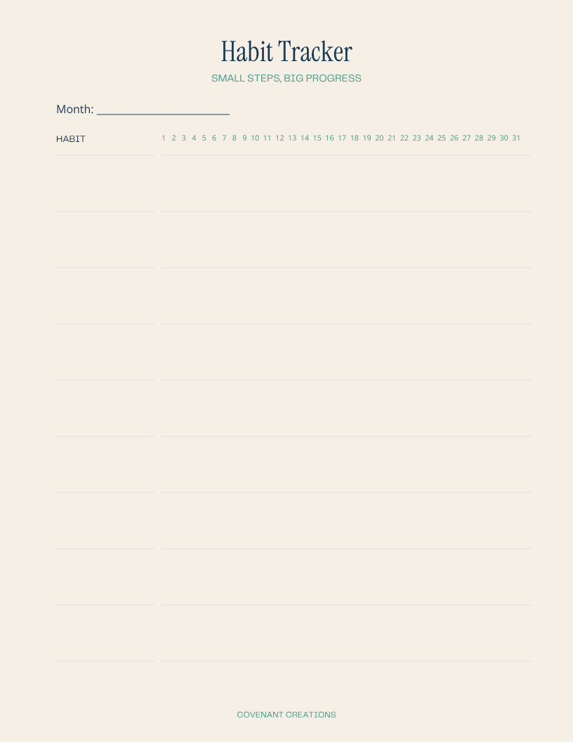 ADHD Digital Planner: Mindful & Anchored