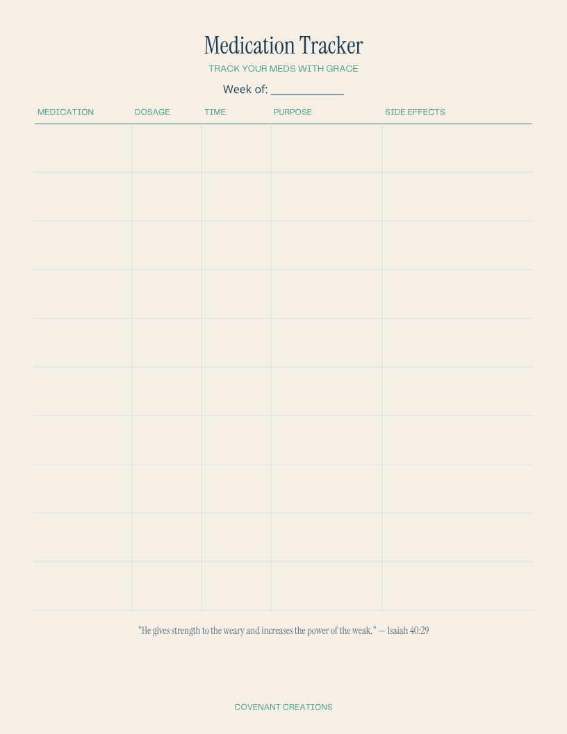 ADHD Digital Planner: Mindful & Anchored