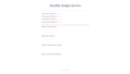 Monthly Budget Review Sheet - Single Page Reflection Page Insert (PDF Digital Download)