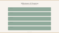 Premium Milestones & Progress Celebration Tracker – Instant Single-Page PDF Download