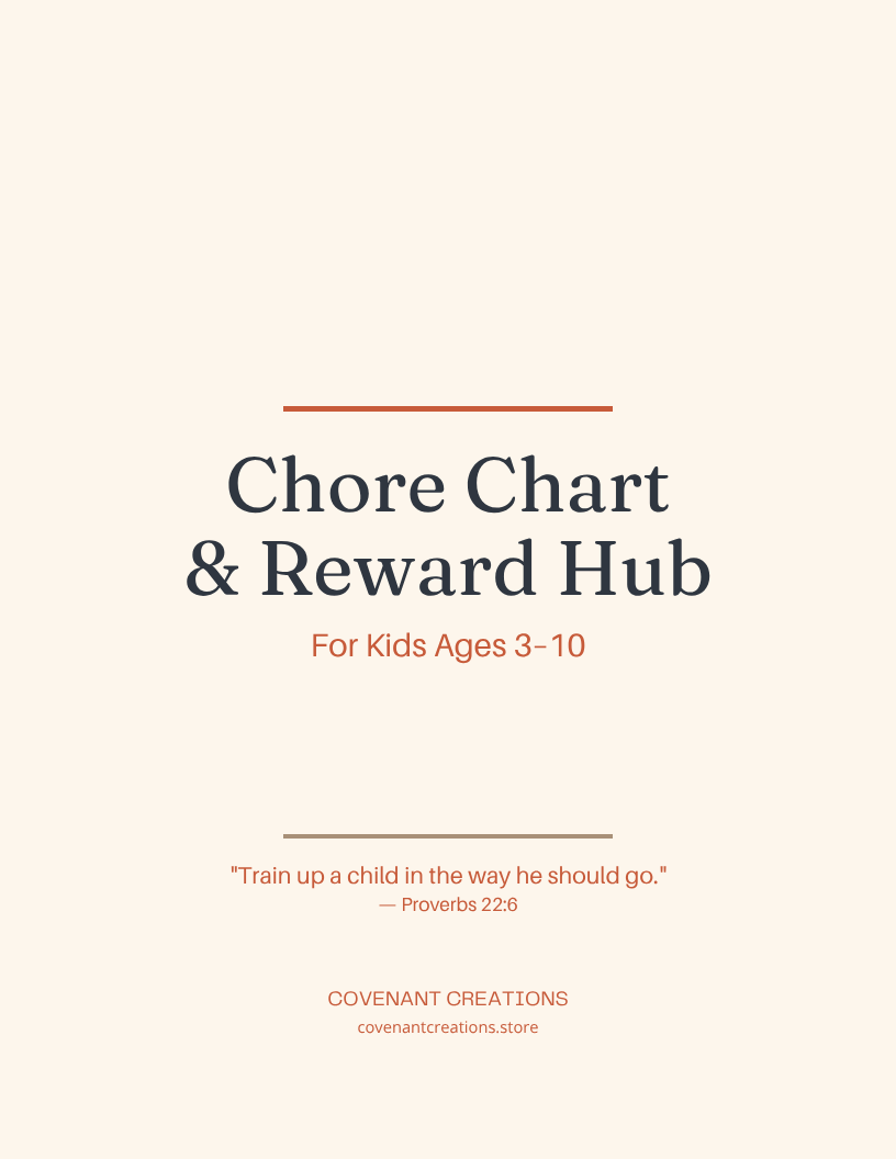 Chore Chart and Reward Hub for Kids: Mindful and Anchored