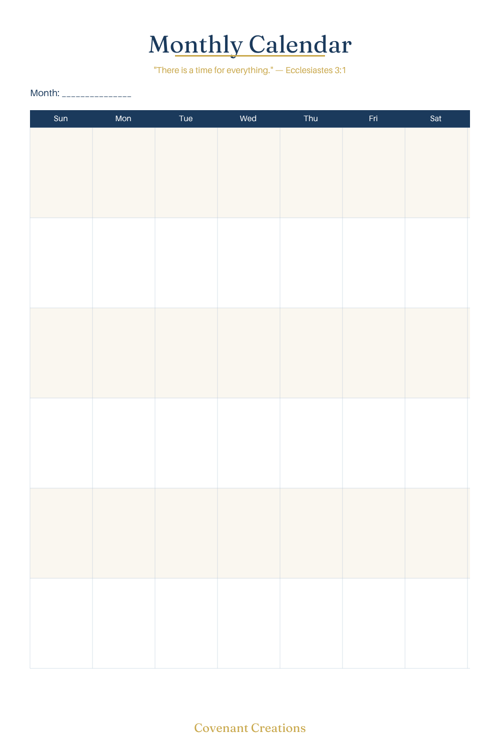 Faithful Student Planner - Christian Academic Organizer for College & High School Students (18-Page Printable PDF)