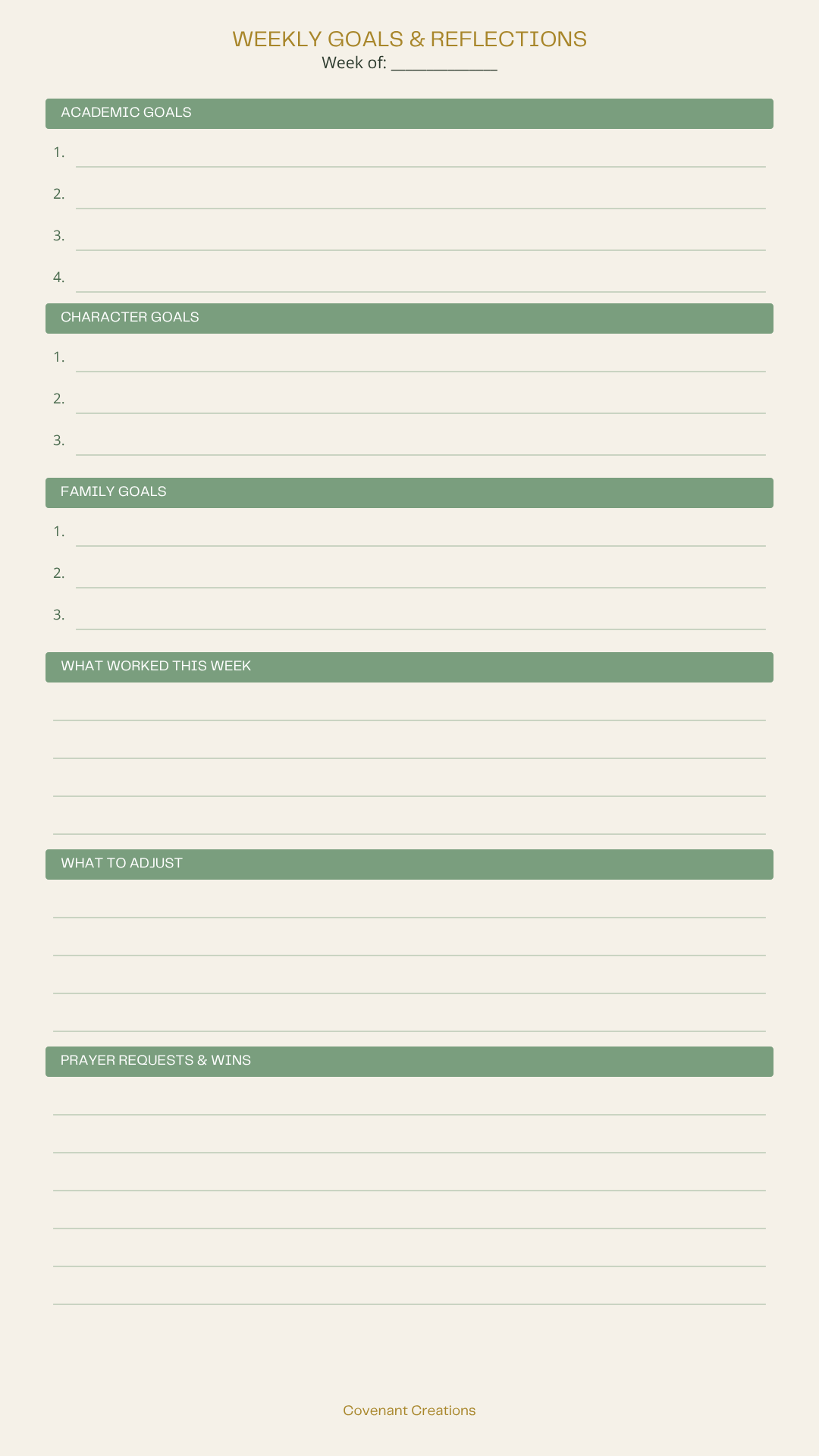 WEEKLY HOMESCHOOL PLANNER"? 💙✨