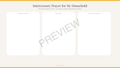 Household Intercessory Prayer Page | Digital Family Prayer Request Sheet PDF | Covenant Creations
