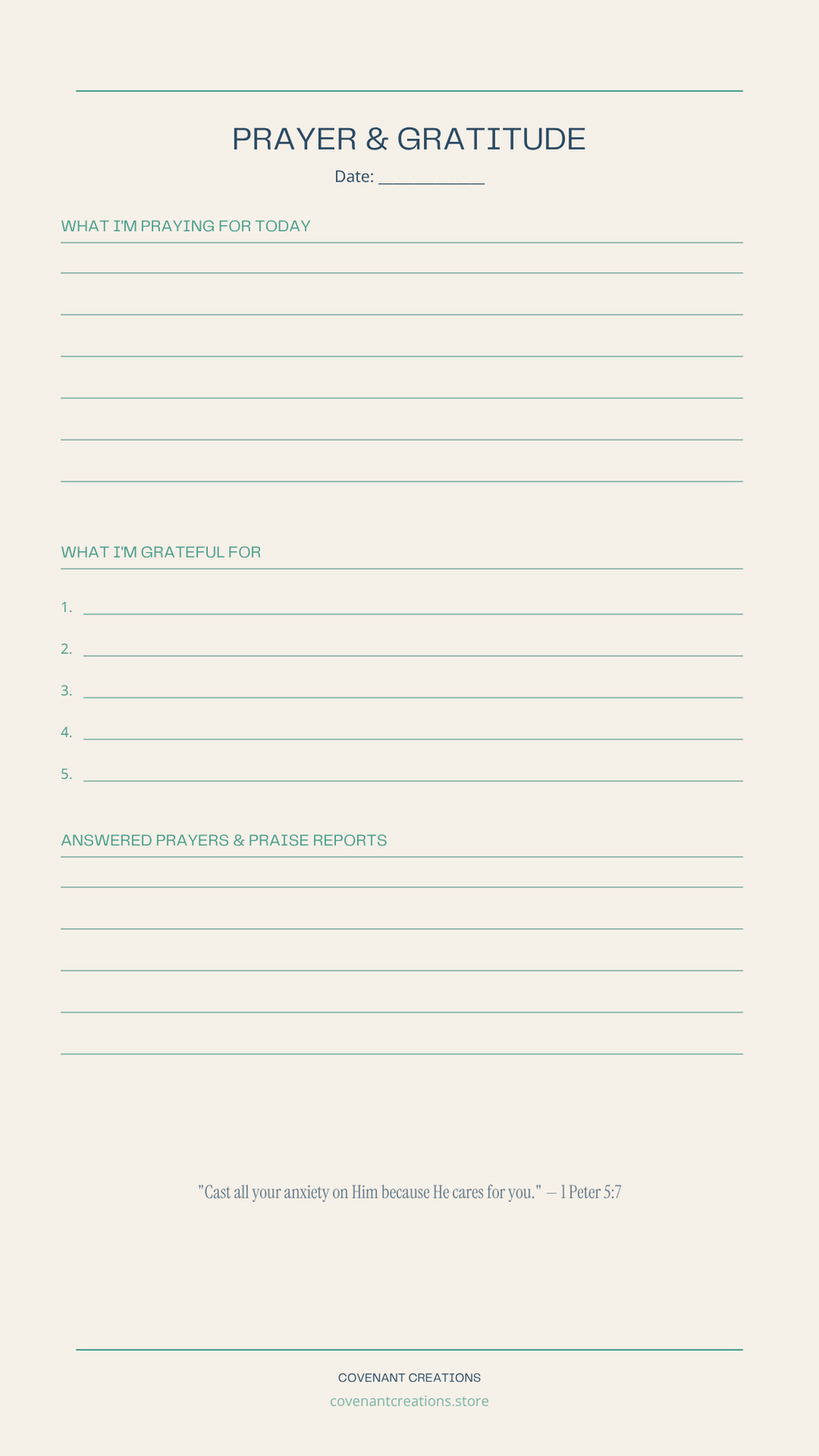 Special Needs Mom: Anchored in Hope Planner