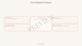 Verse Mapping Workspace Template PDF | Standalone Single-Page Scripture Breakdown Grid | Covenant Creations